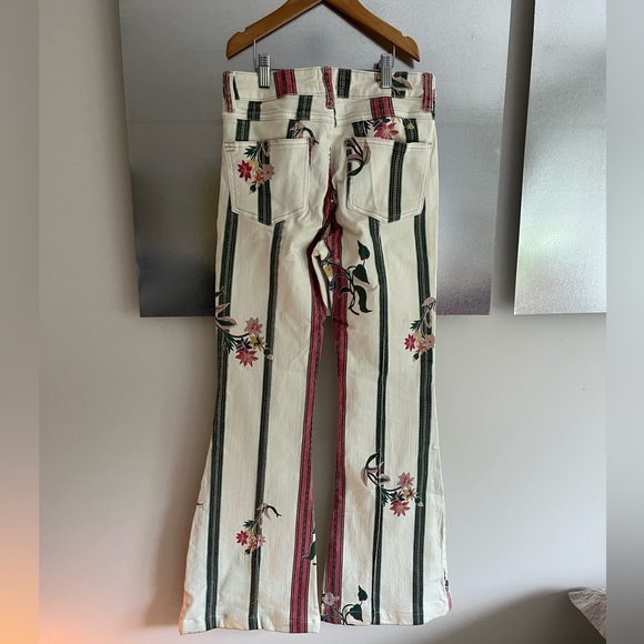 Floral Printed Bell Bottoms - Picture 3 of 4